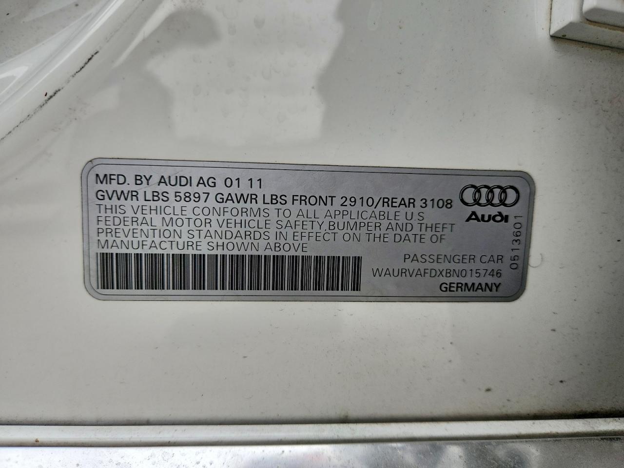 2011 AUDI A8 L QUATTRO photo 12