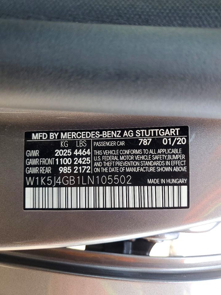 2020 MERCEDES-BENZ CLA 250 photo 12