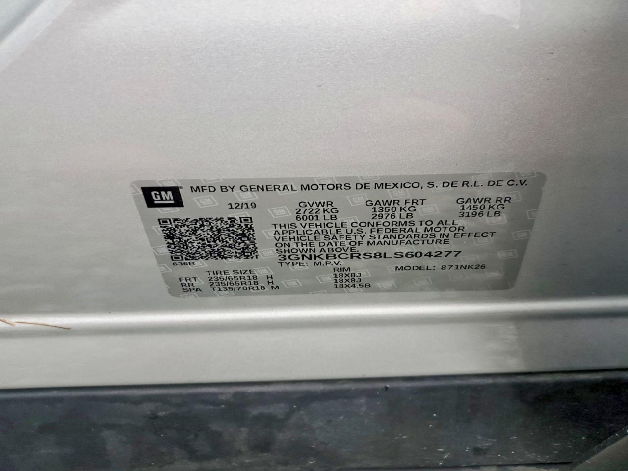 2020 CHEVROLET BLAZER 2LT photo 13