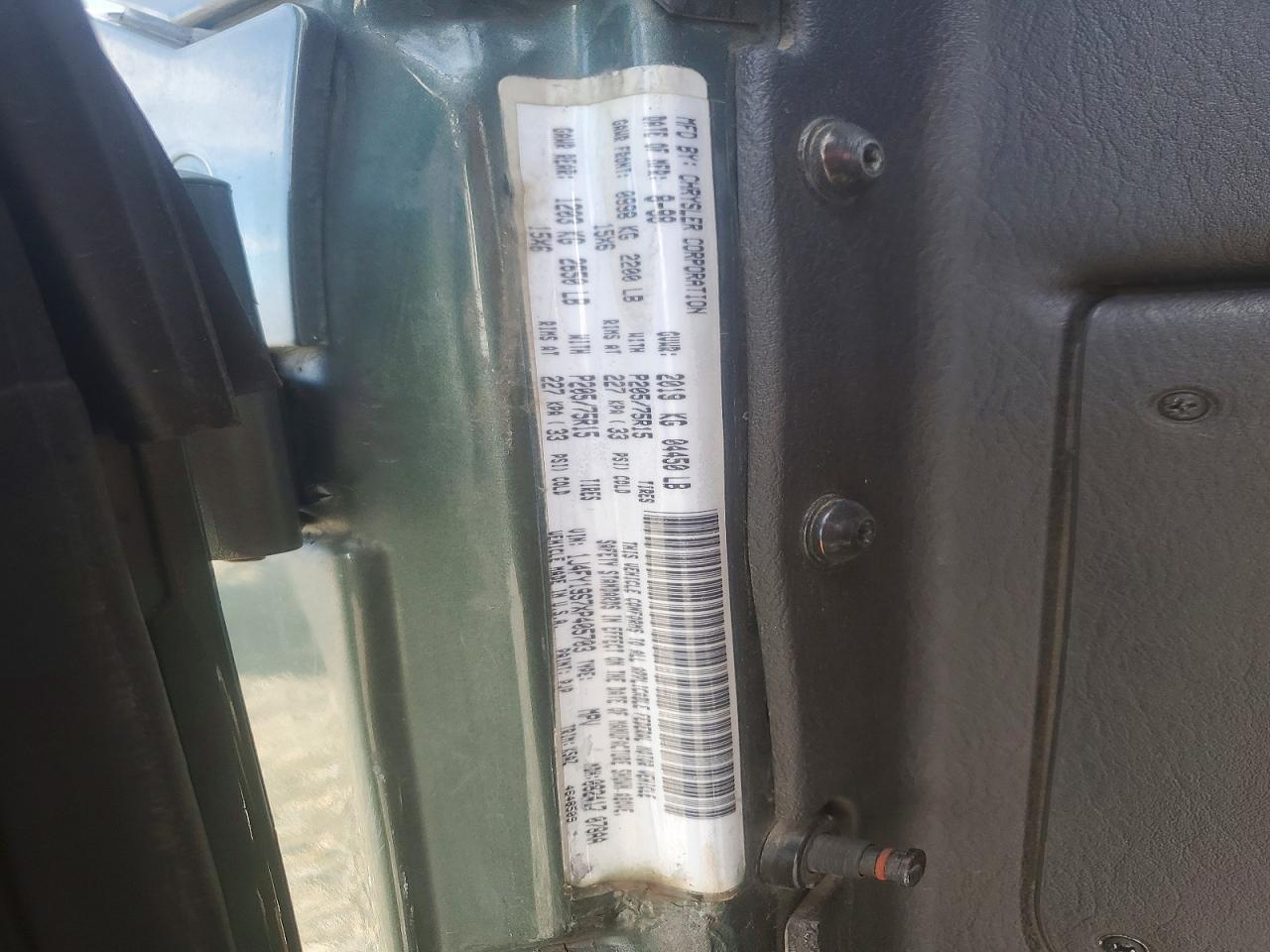 1999 JEEP WRANGLER / TJ SPORT photo 25