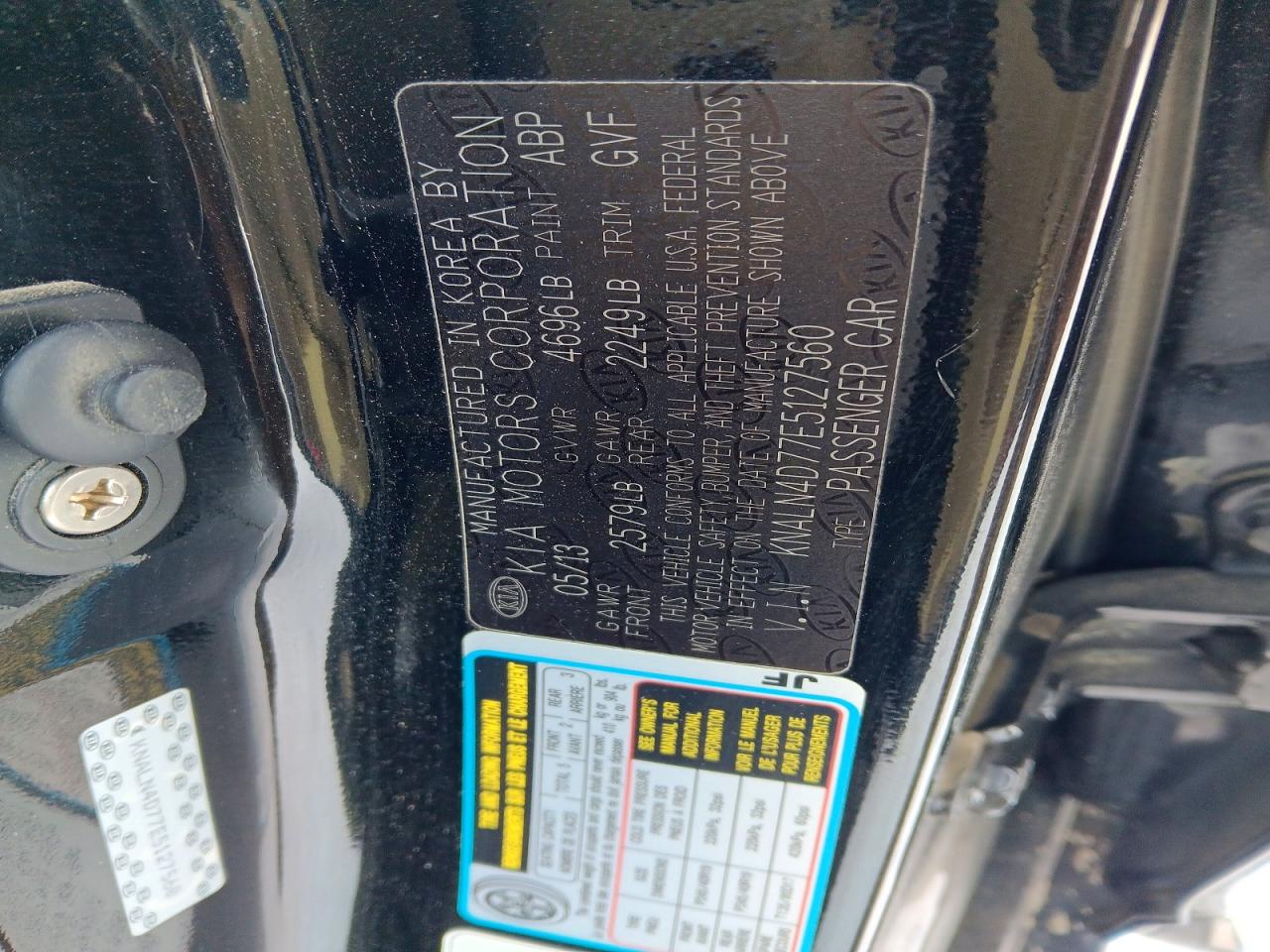 2014 KIA CADENZA PREMIUM photo 12