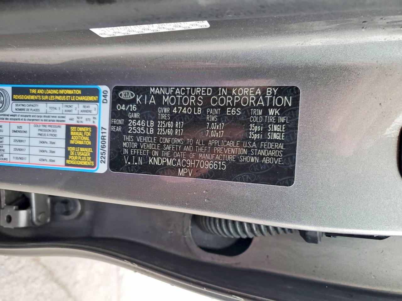 2017 KIA SPORTAGE LX photo 27