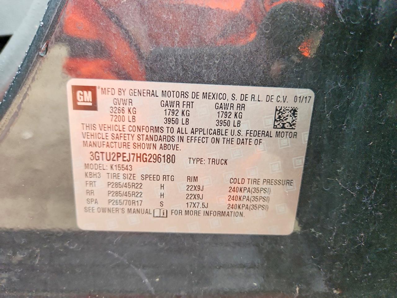 2017 GMC SIERRA K1500 DENALI photo 23