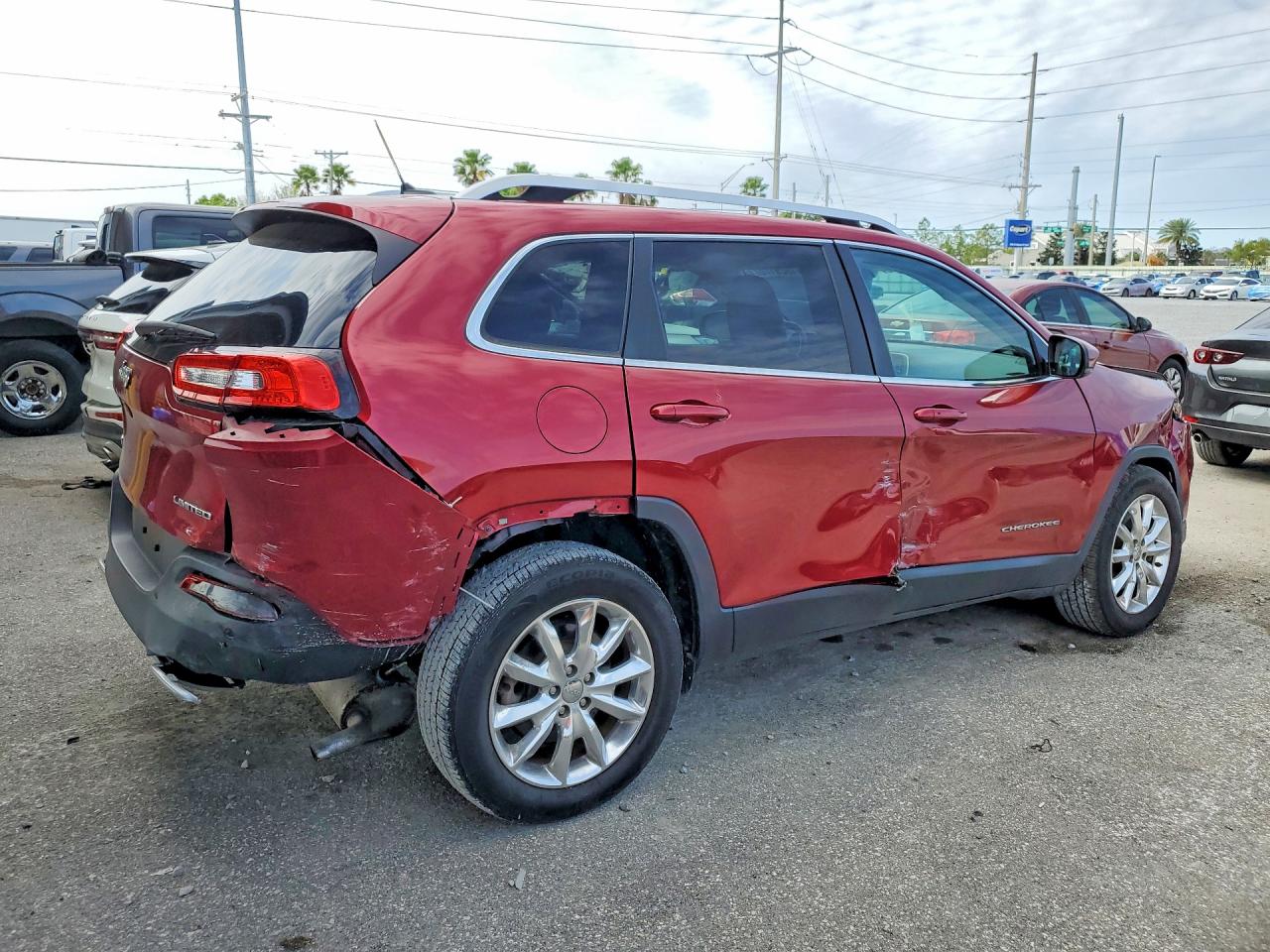 2015 JEEP CHEROKEE LIMITED photo 3