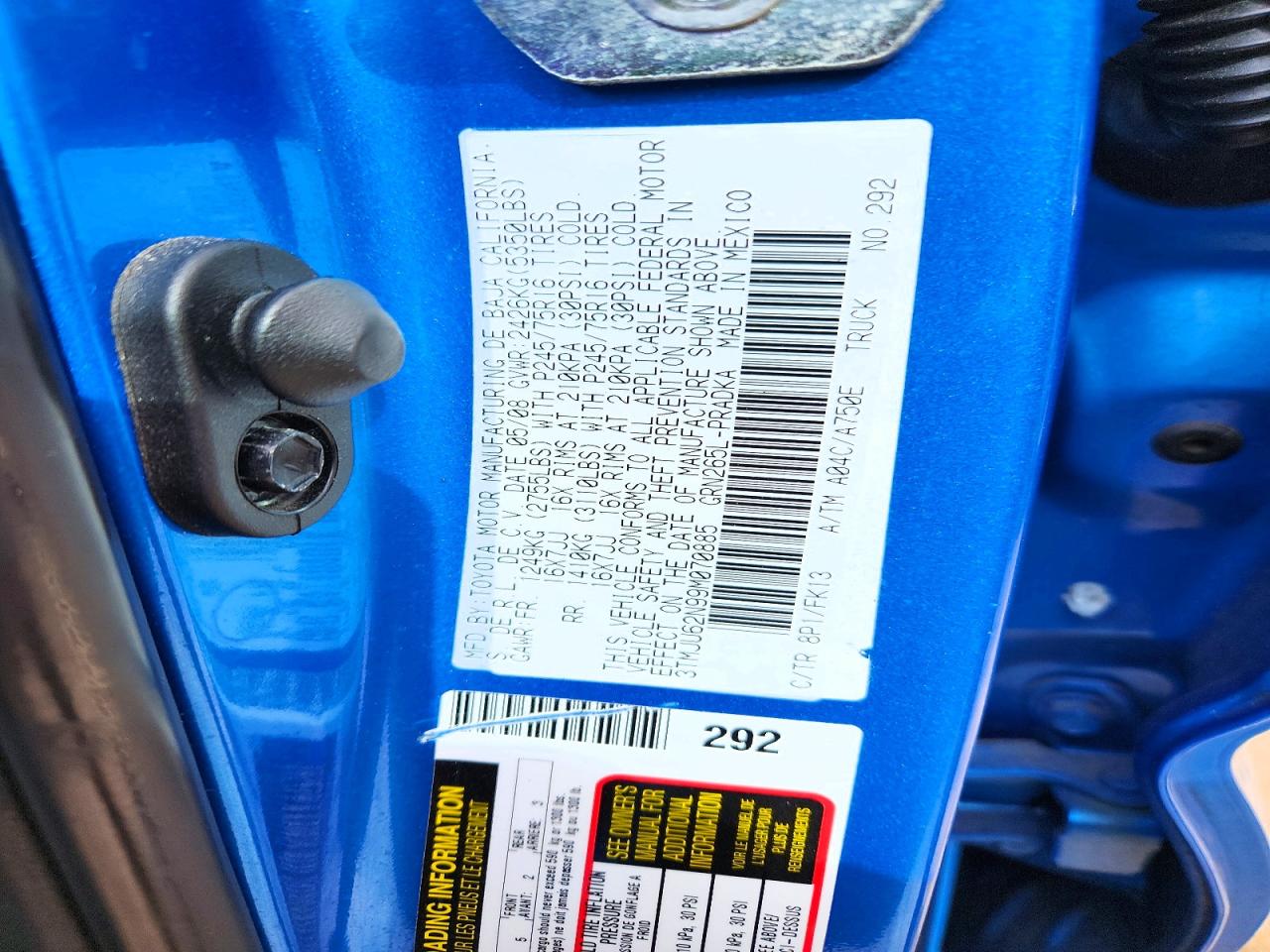 2009 TOYOTA TACOMA PRERUNNER V6 photo 13