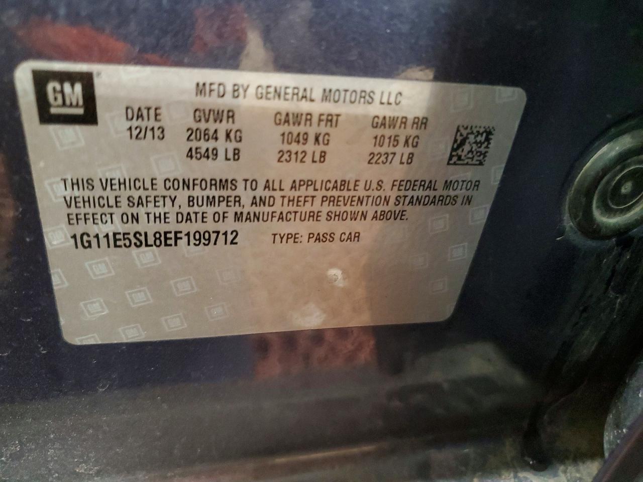 2014 CHEVROLET MALIBU 2LT photo 23