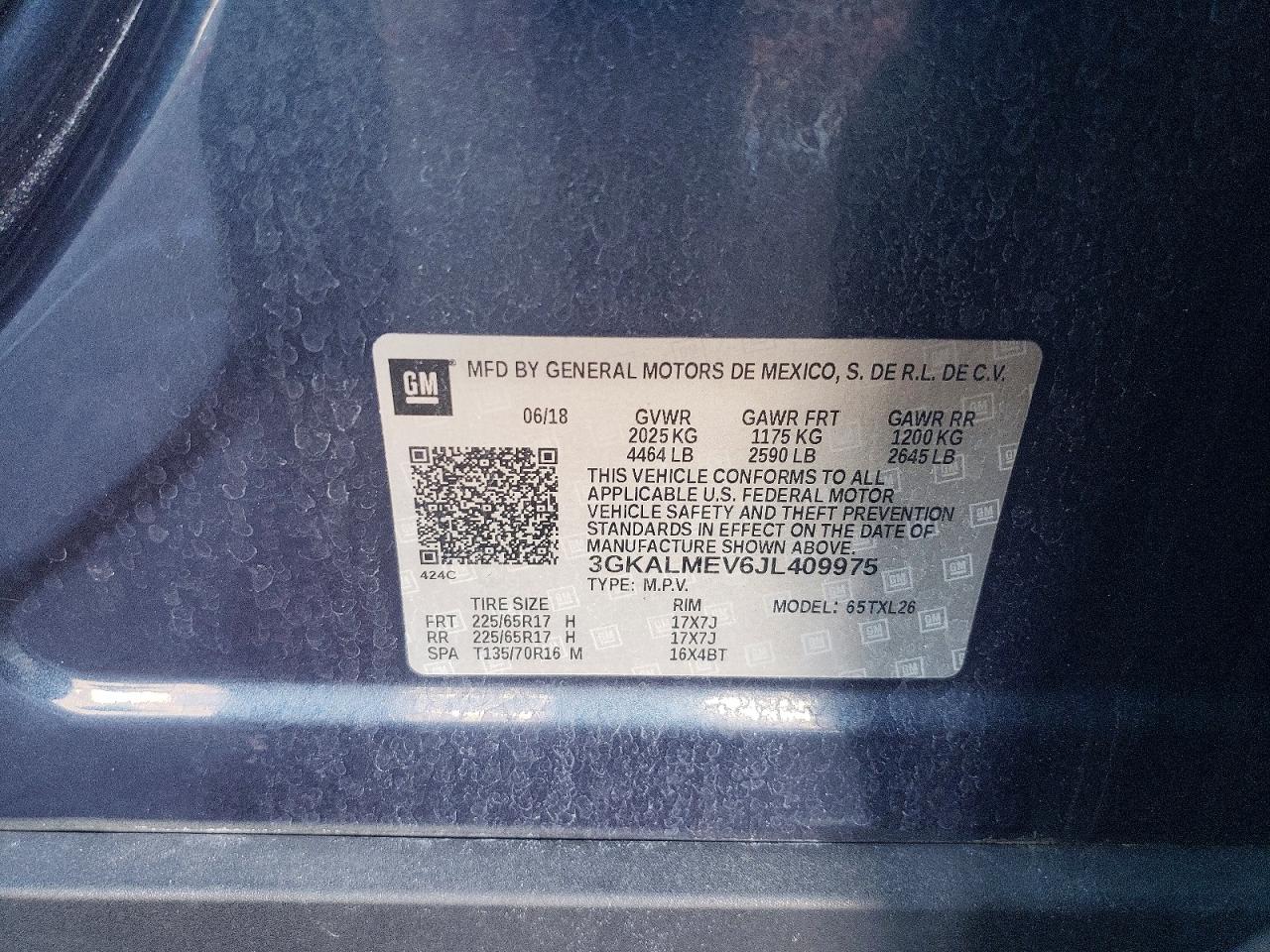 2018 GMC TERRAIN SLE photo 25