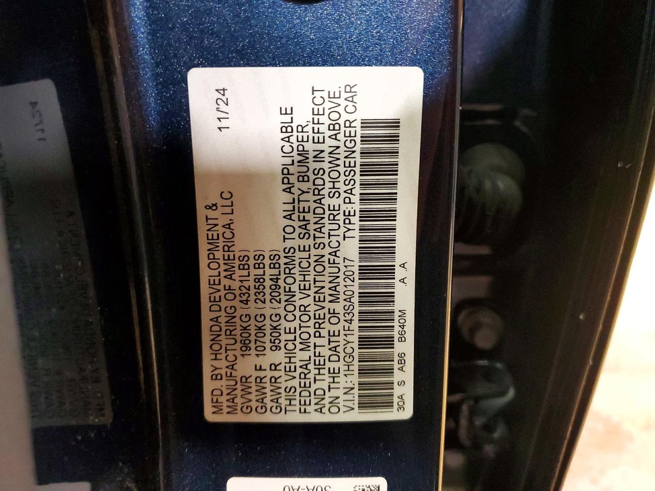 2025 HONDA ACCORD SE photo 23