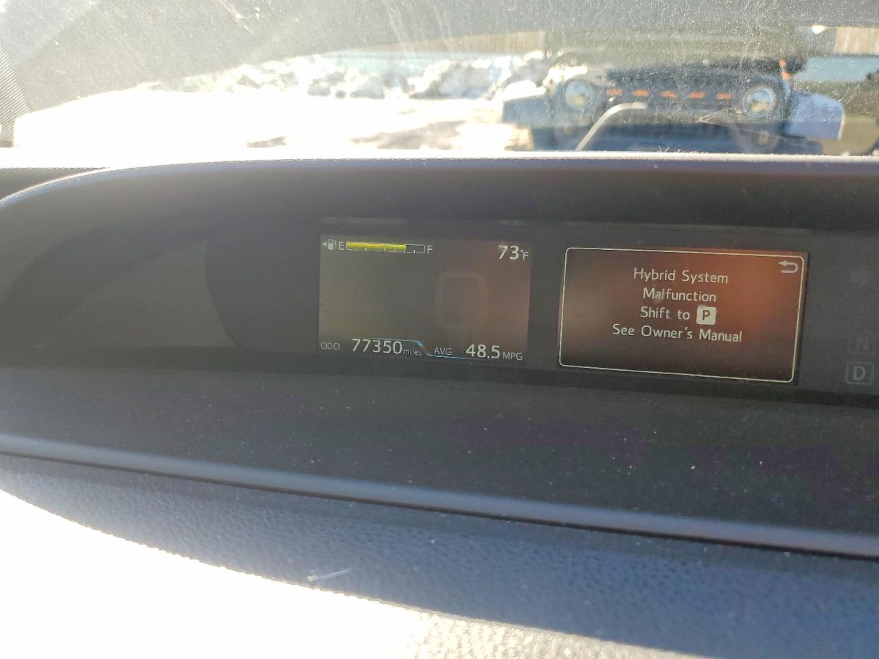 2019 TOYOTA PRIUS LE photo 9