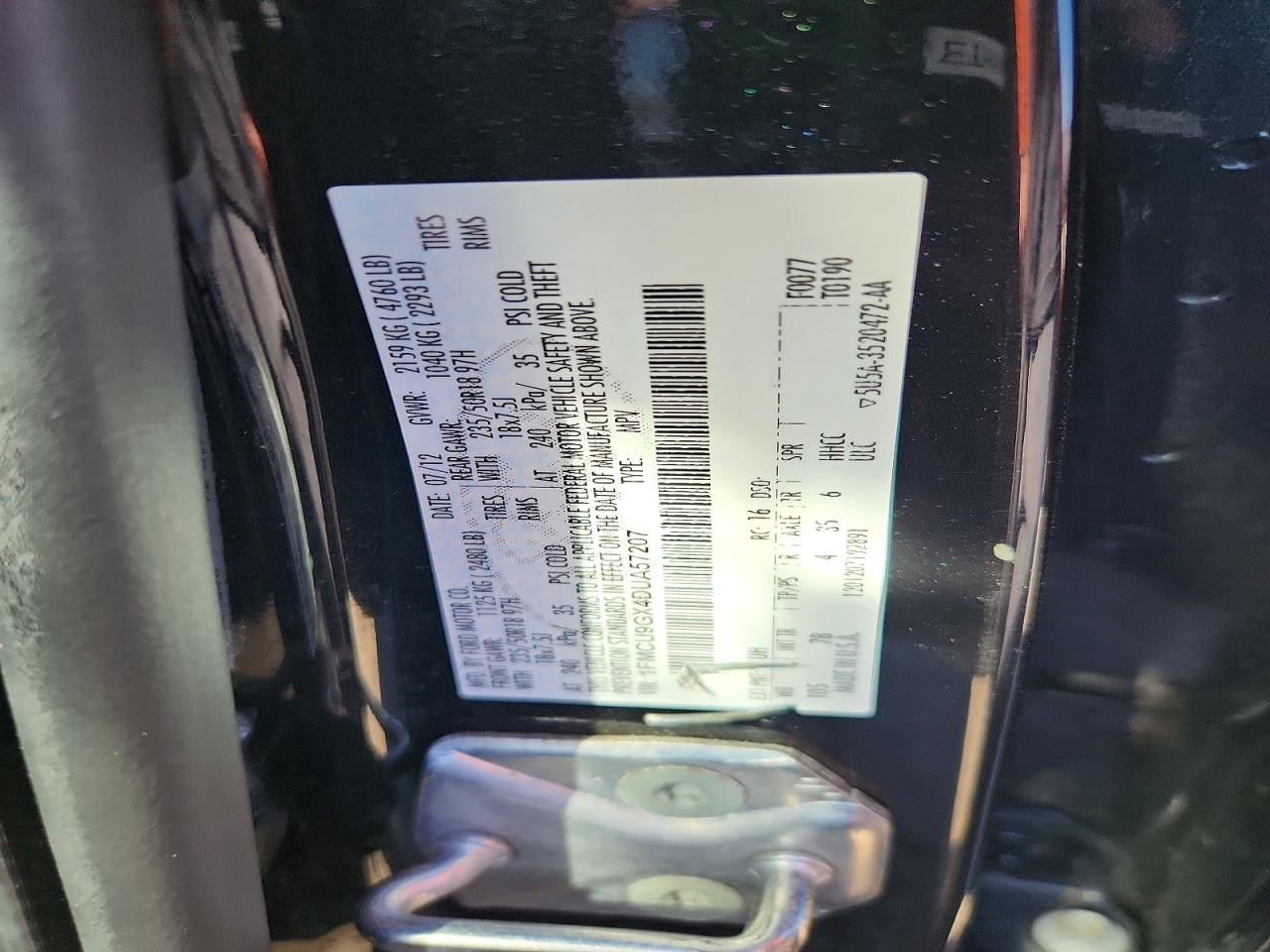 2013 FORD ESCAPE SE photo 34