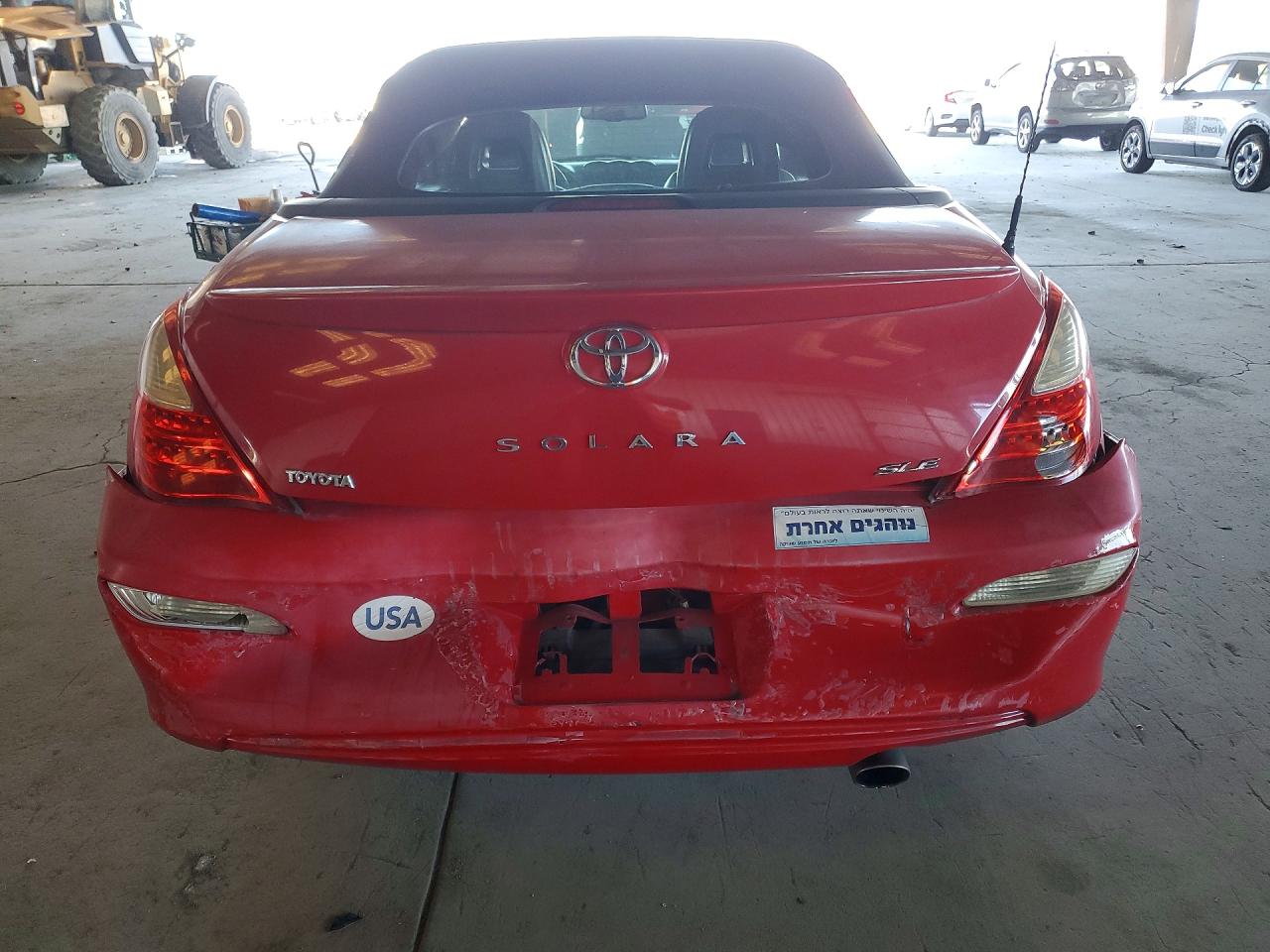 2007 TOYOTA CAMRY SOLARA SLE V6 photo 6