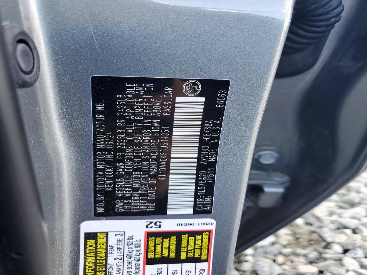 2025 TOYOTA CAMRY SE photo 12