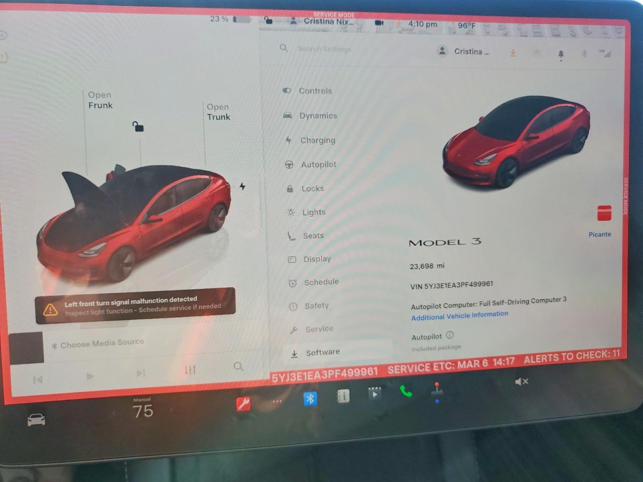 2023 TESLA MODEL 3 photo 9