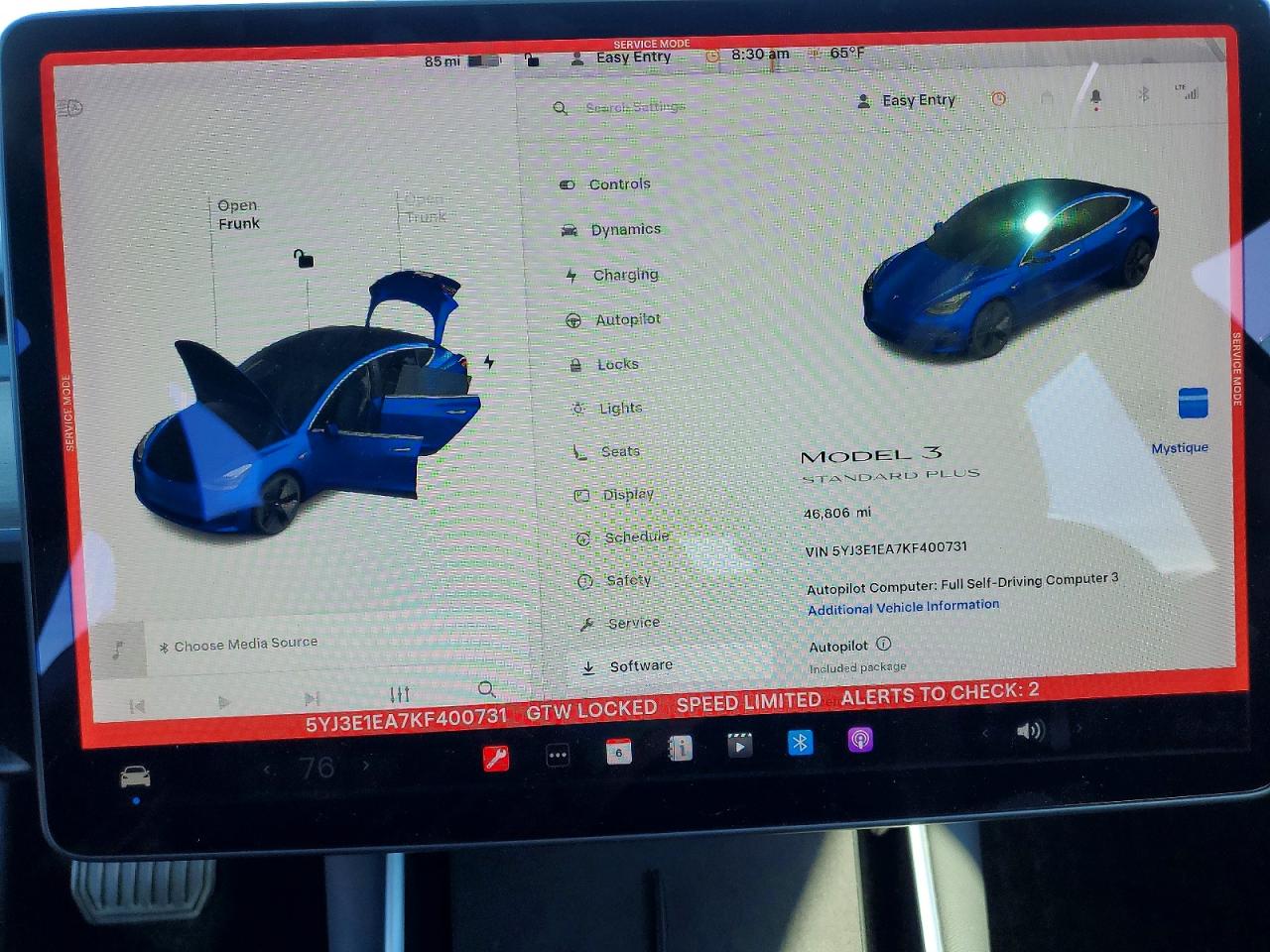 2019 TESLA MODEL 3 photo 9