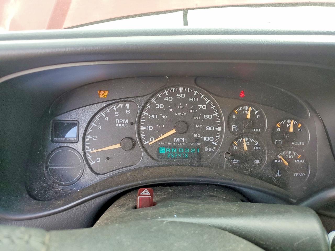 2002 CHEVROLET AVALANCHE K1500 photo 9