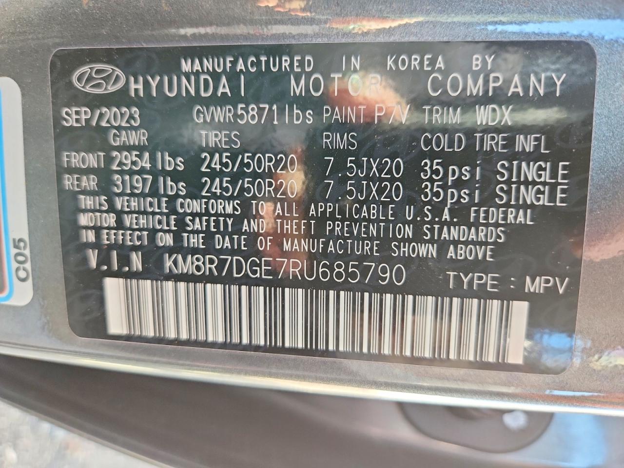 2024 HYUNDAI PALISADE CALLIGRAPHY photo 13