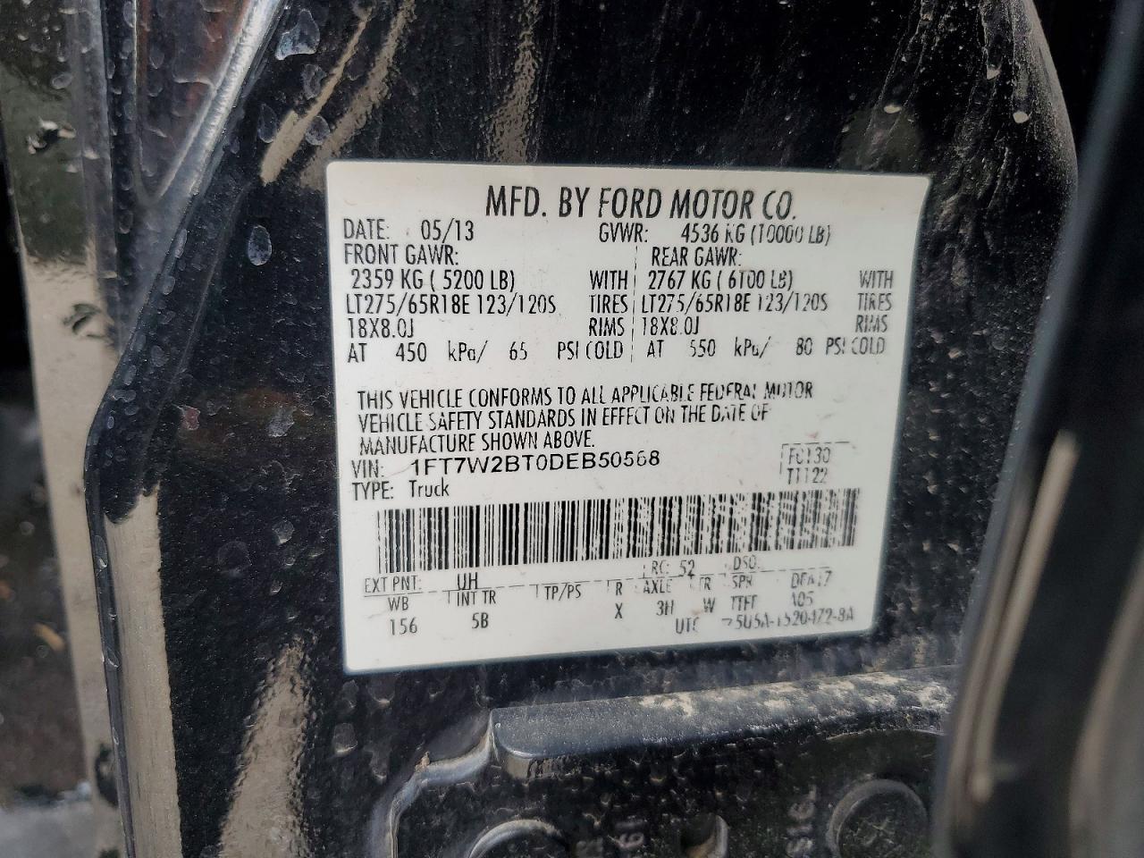 2013 FORD F250 SUPER DUTY photo 34