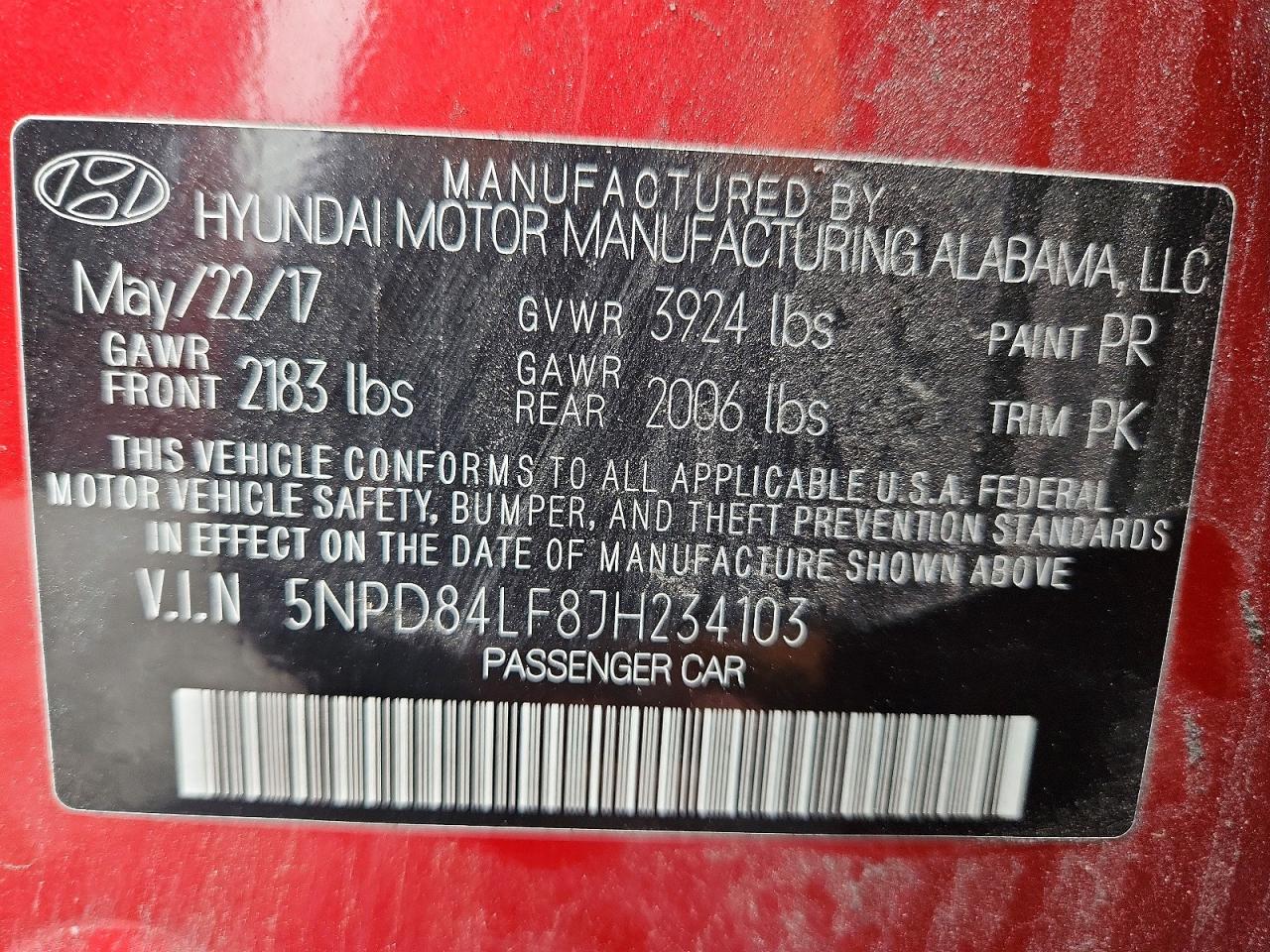 2018 HYUNDAI ELANTRA VALUE EDITION photo 25