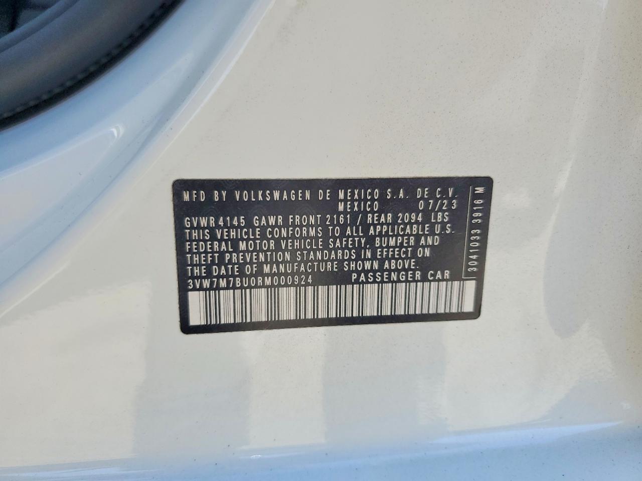 2024 VOLKSWAGEN JETTA SE photo 25