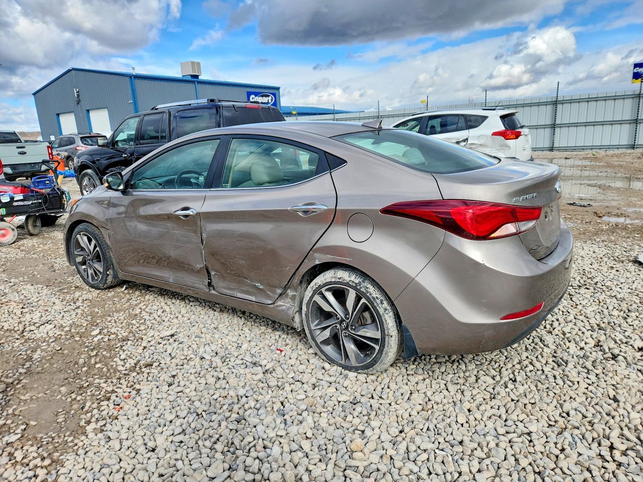 2014 HYUNDAI ELANTRA LIMITED photo 4