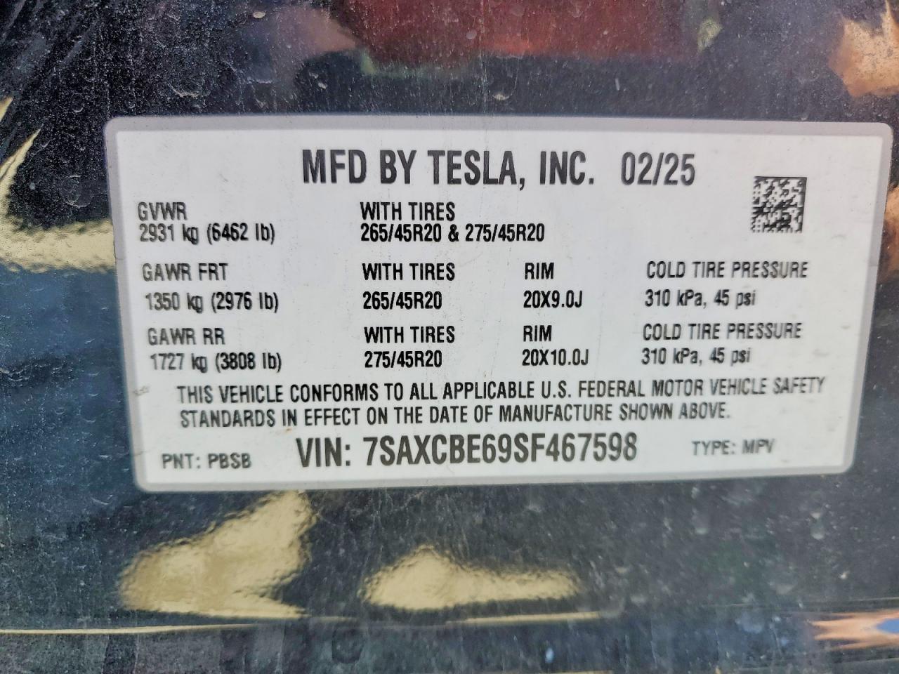 2025 TESLA MODEL X photo 25