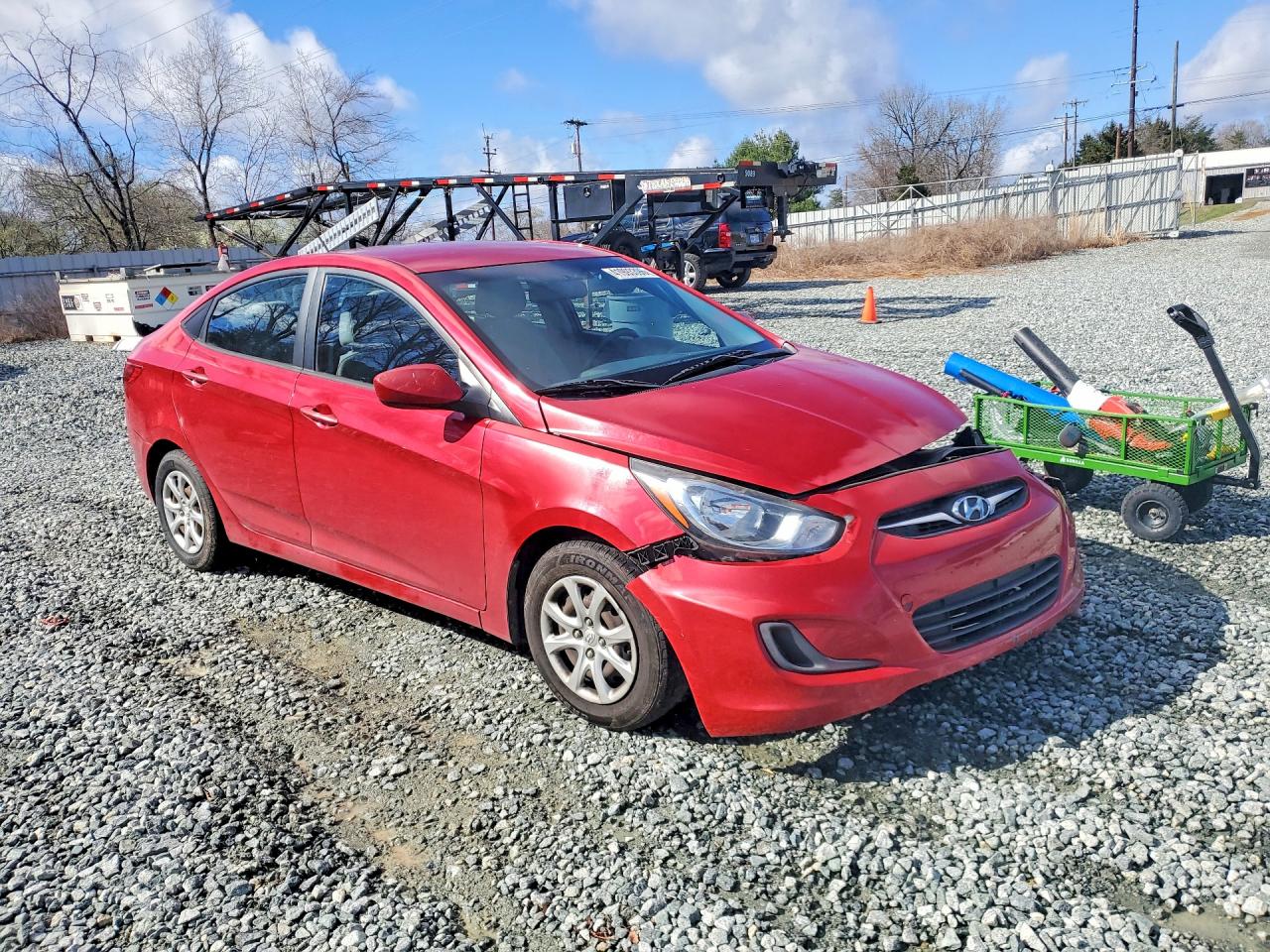 2014 HYUNDAI ACCENT GLS photo 4