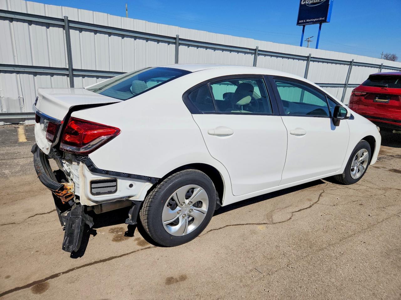 2015 HONDA CIVIC LX photo 3