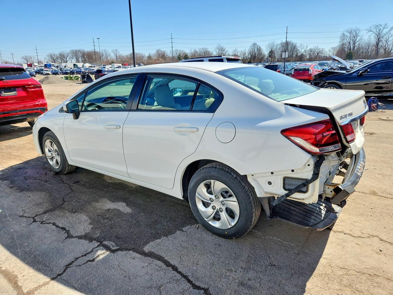 2015 HONDA CIVIC LX photo 2