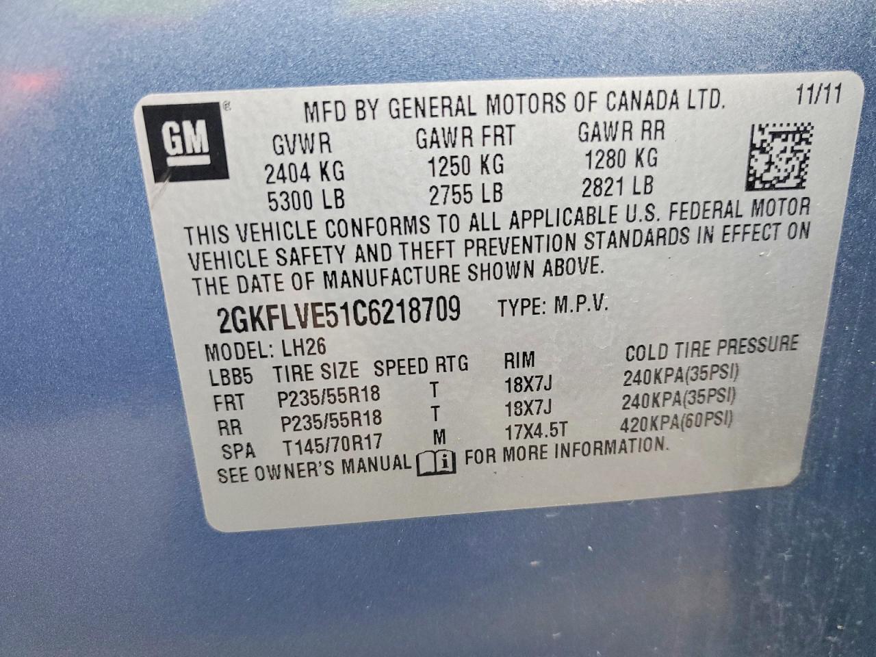 2012 GMC TERRAIN SLT photo 13