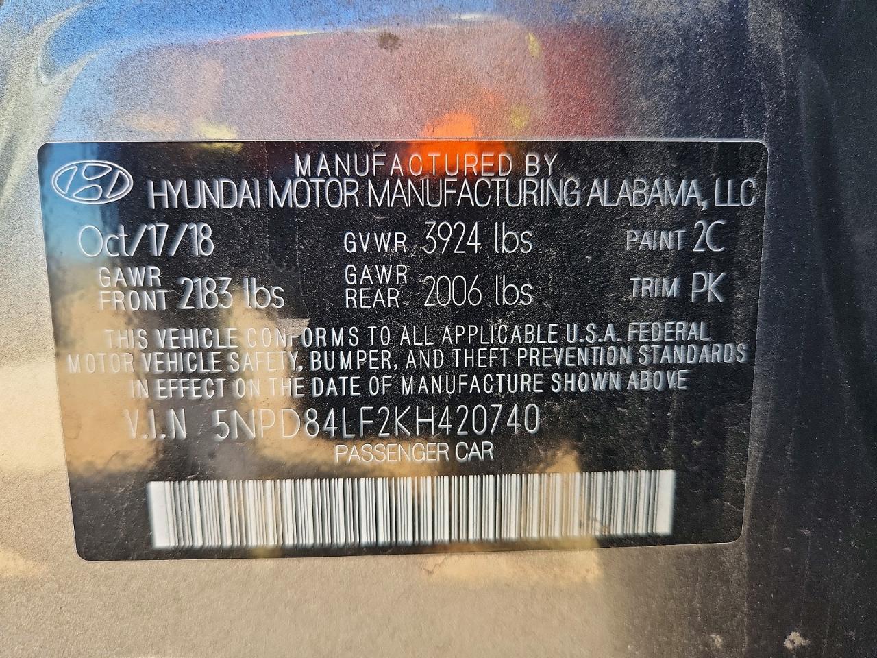 2019 HYUNDAI ELANTRA SEL photo 23