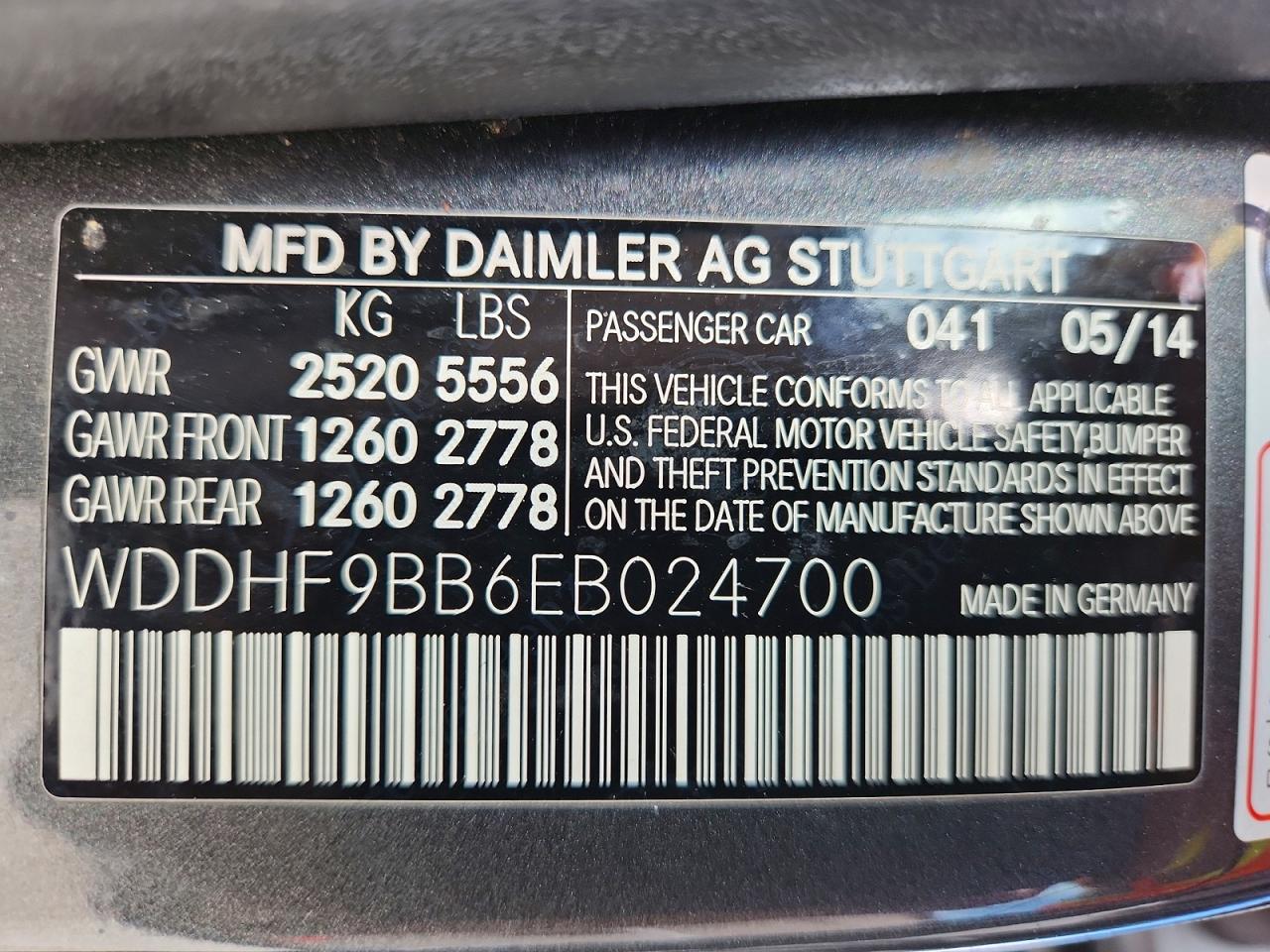 2014 MERCEDES-BENZ E 550 4MATIC photo 34