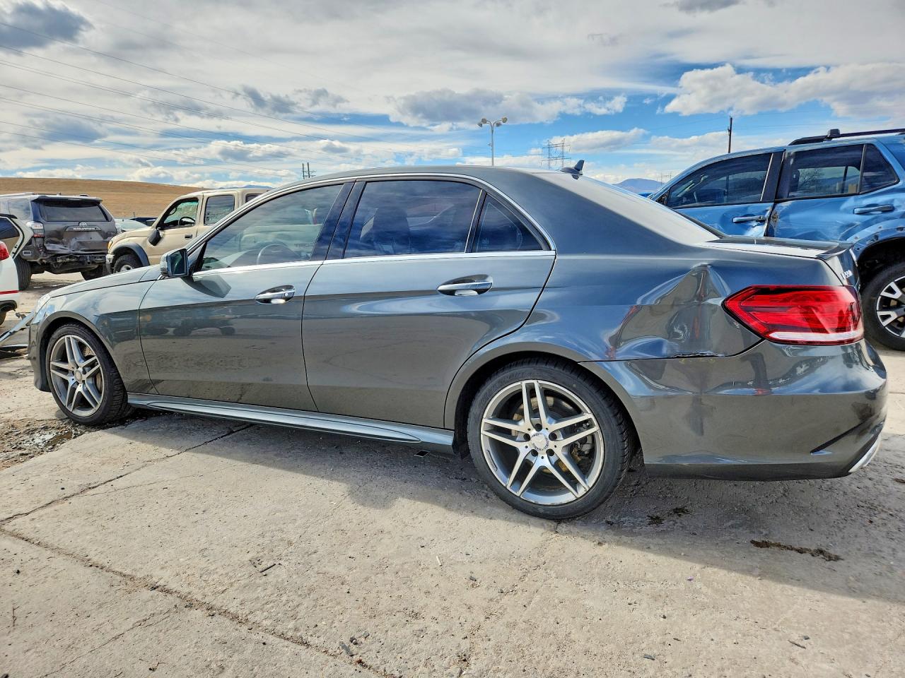 2014 MERCEDES-BENZ E 550 4MATIC photo 4