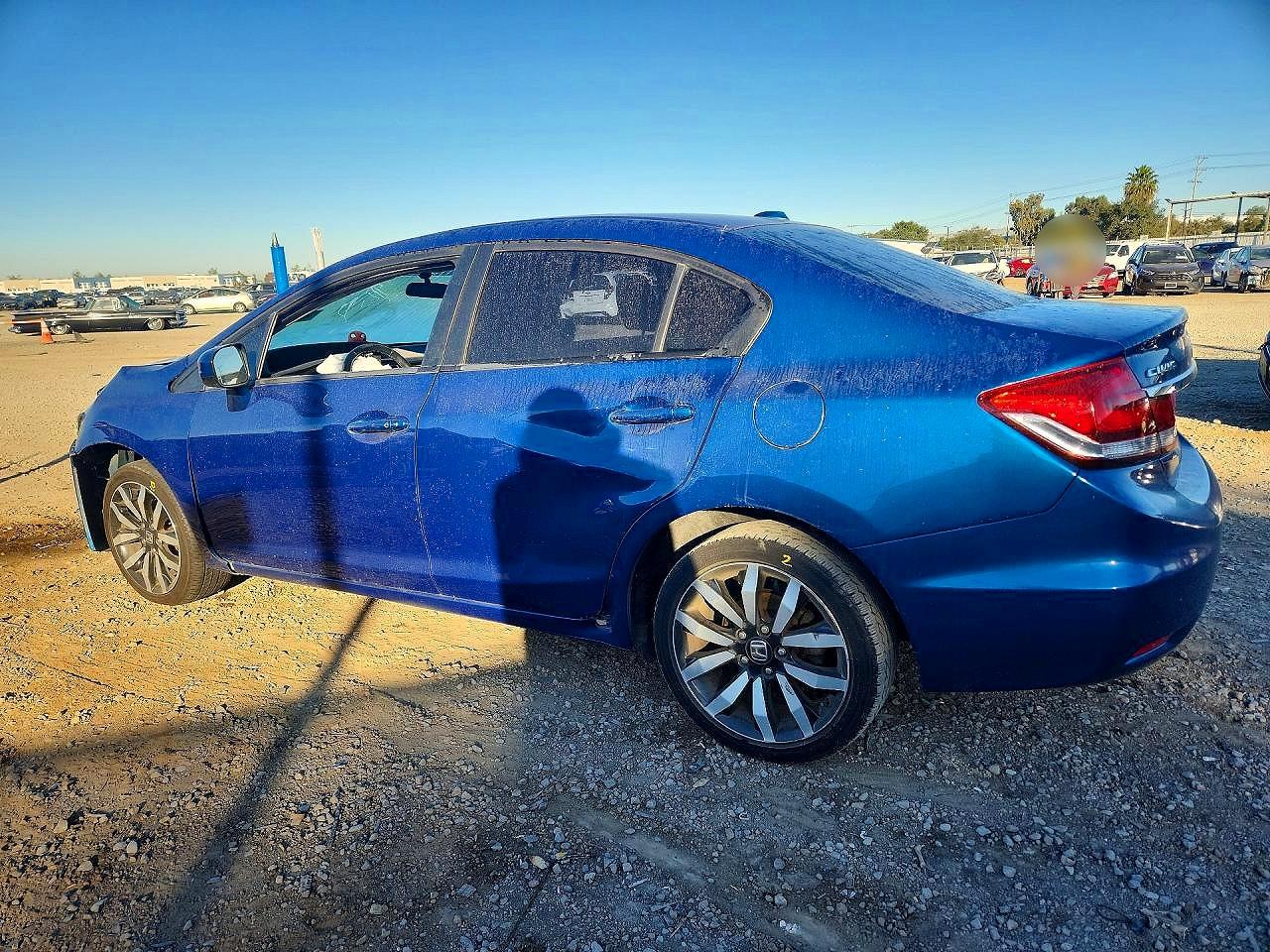2015 HONDA CIVIC EXL photo 4