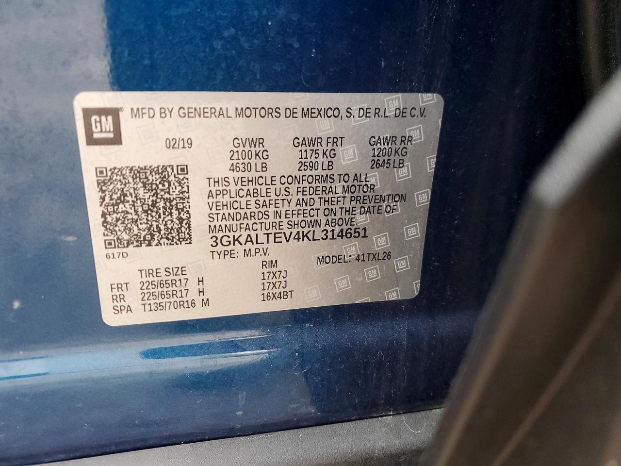 2019 GMC TERRAIN SLE photo 13