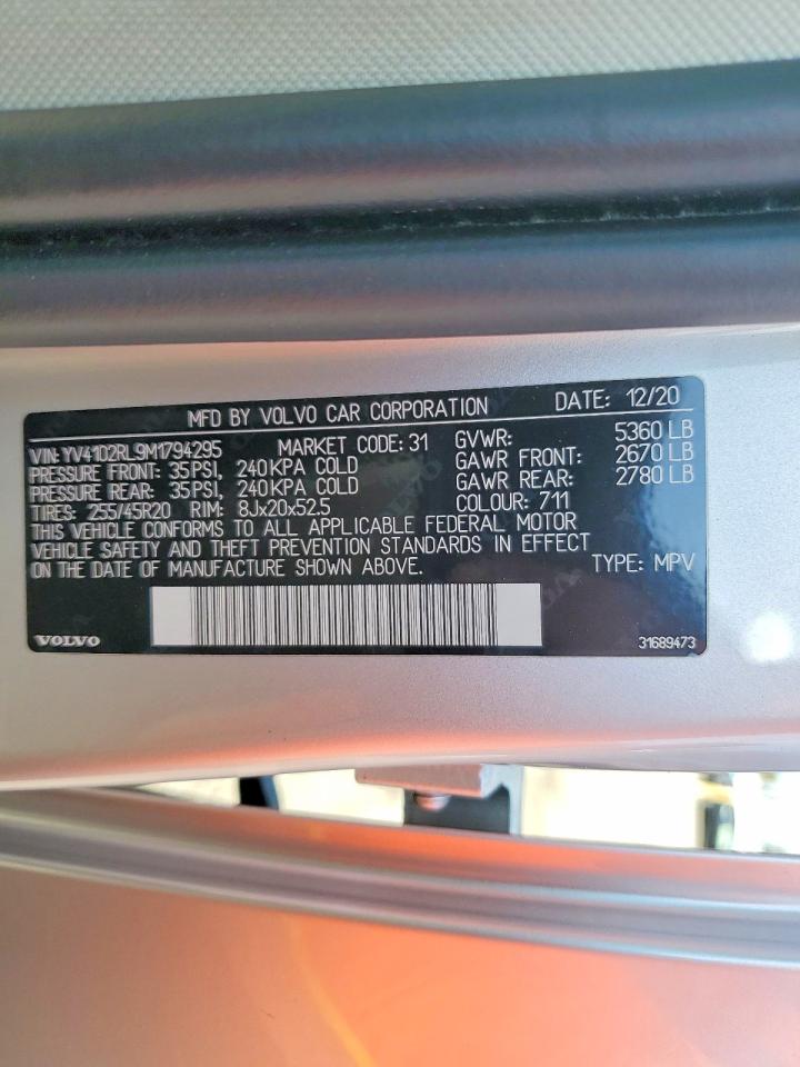 2021 VOLVO XC60 T5 INSCRIPTION photo 25