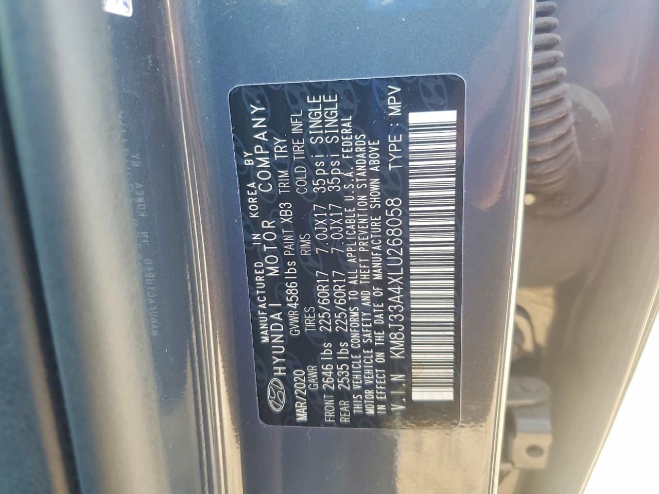 2020 HYUNDAI TUCSON VALUE photo 25