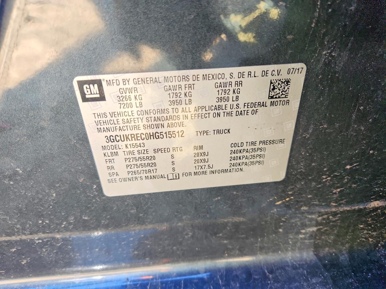 2017 CHEVROLET SILVERADO K1500 LT photo 25