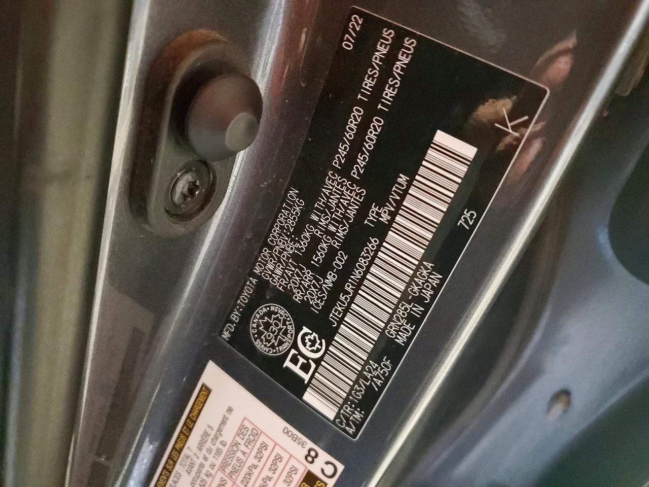 2022 TOYOTA 4RUNNER LIMITED photo 37
