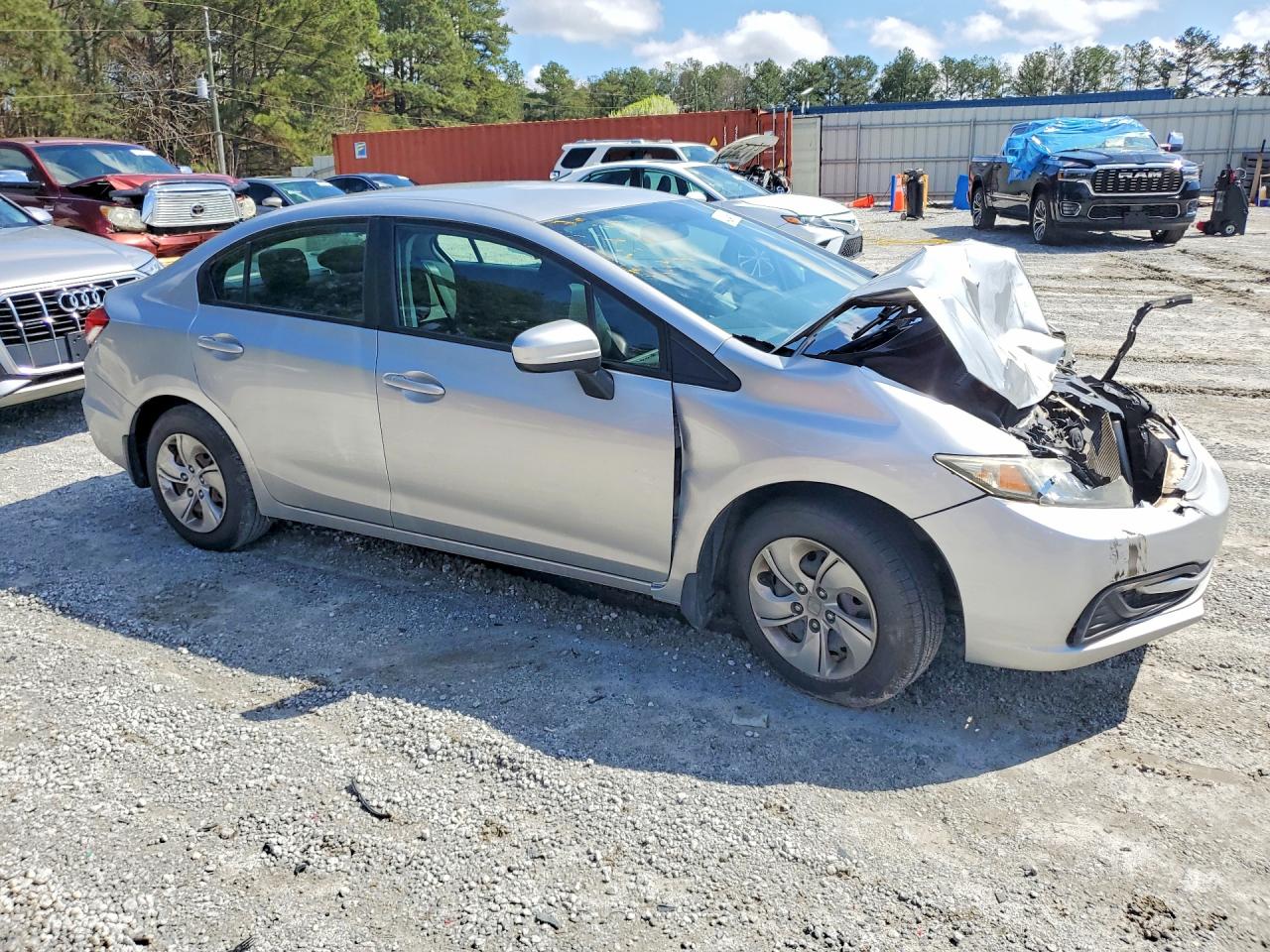 2014 HONDA CIVIC LX photo 4