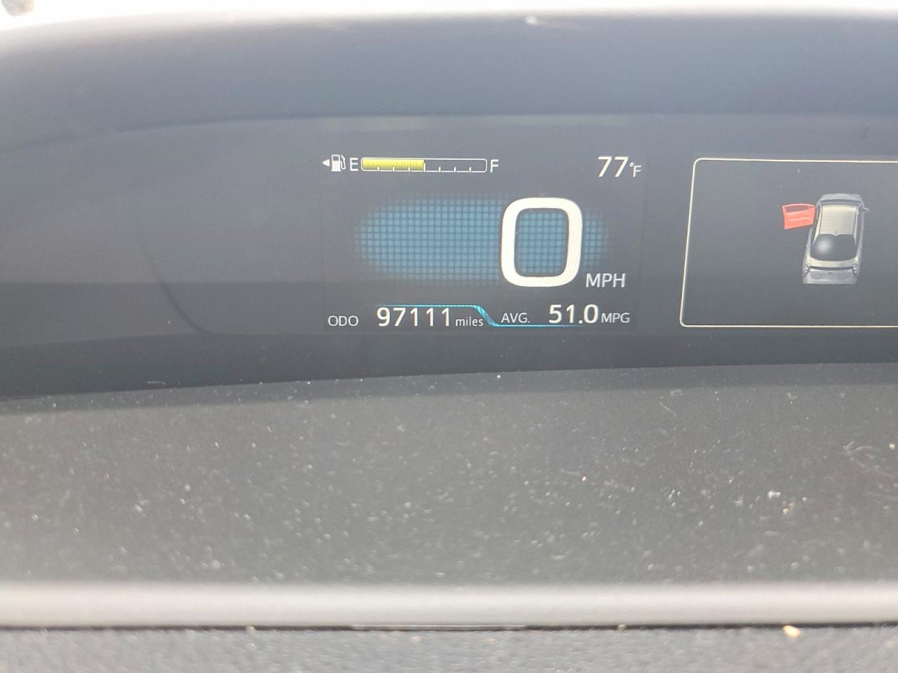 2017 TOYOTA PRIUS THREE TOURING photo 9