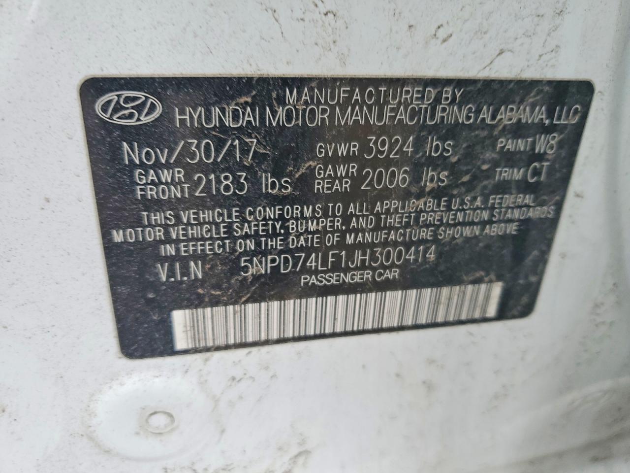 2018 HYUNDAI ELANTRA SE photo 12