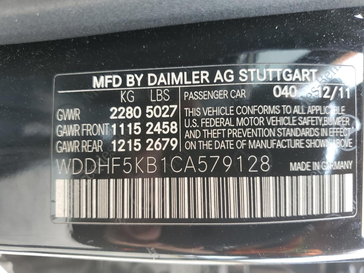 2012 MERCEDES-BENZ E 350 photo 23
