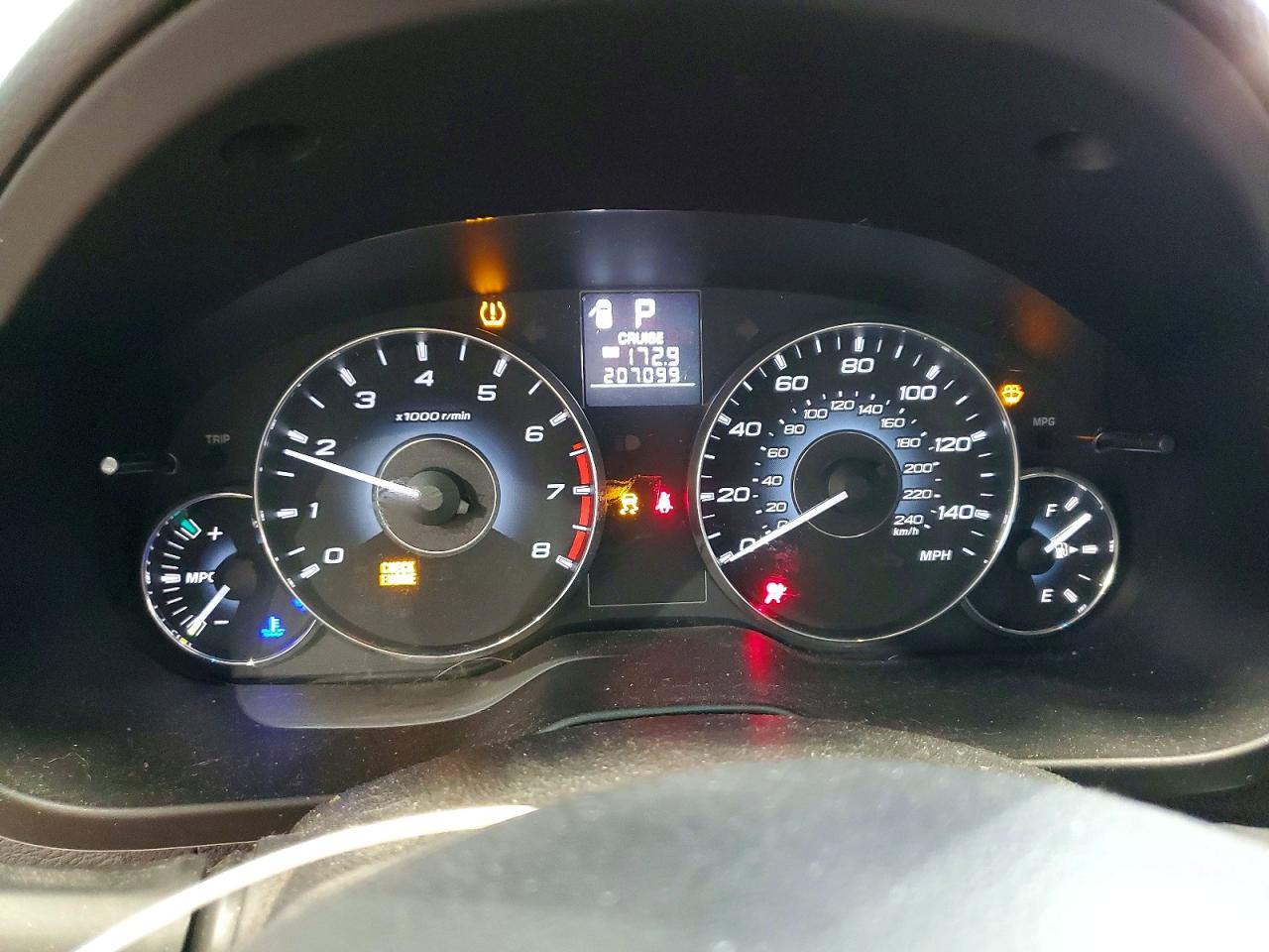 2012 SUBARU OUTBACK 2.5I photo 9