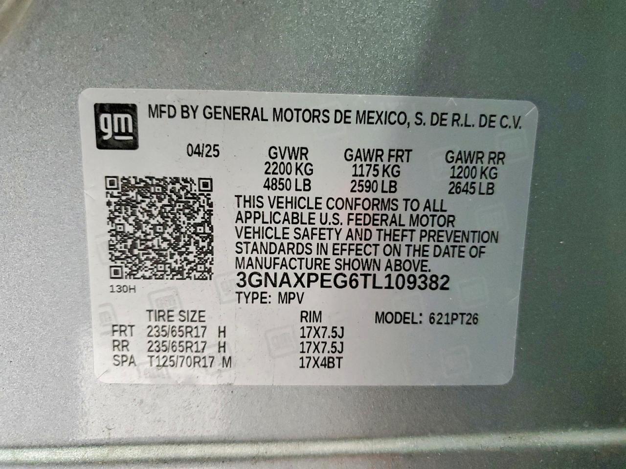 2026 CHEVROLET EQUINOX LT photo 25