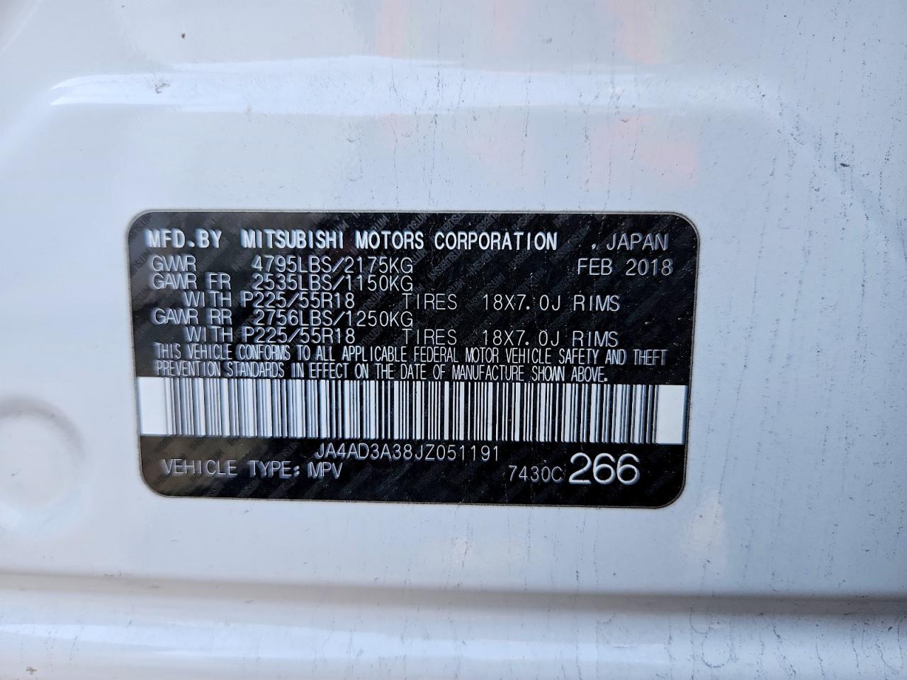 2018 MITSUBISHI OUTLANDER SE photo 14