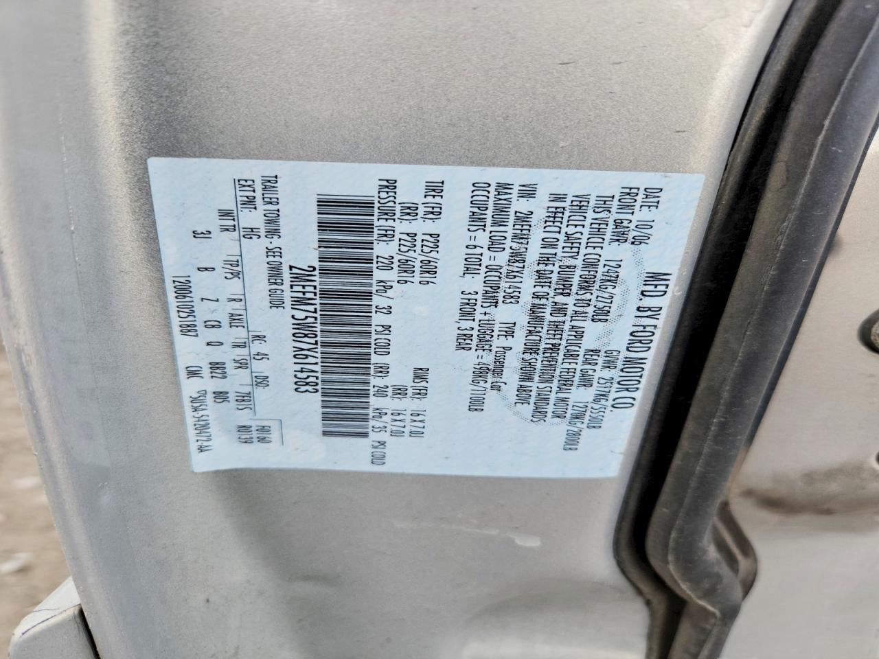 2007 MERCURY GRAND MARQUIS LS photo 37