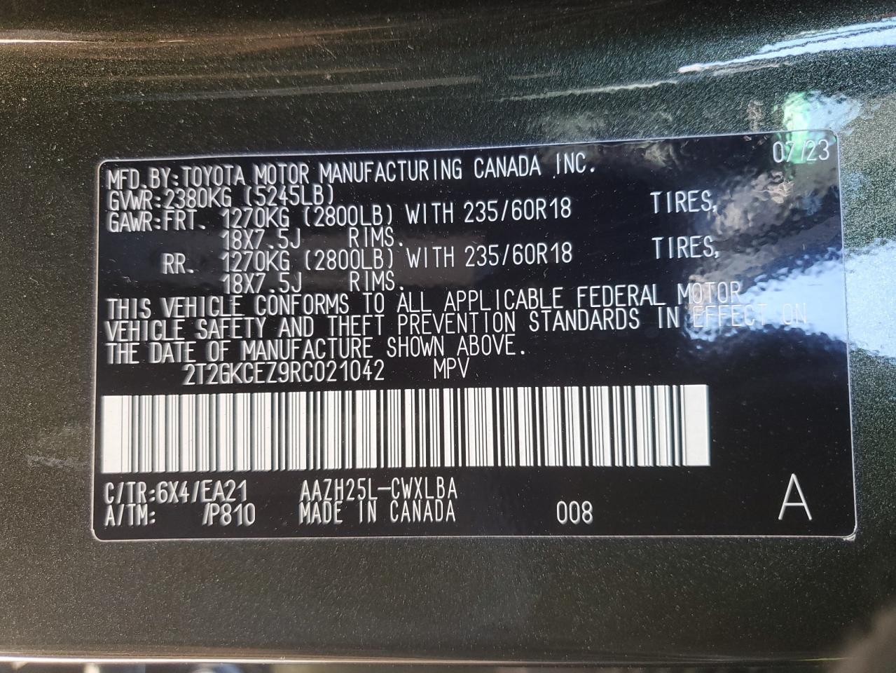 2024 LEXUS NX 350H BASE photo 25
