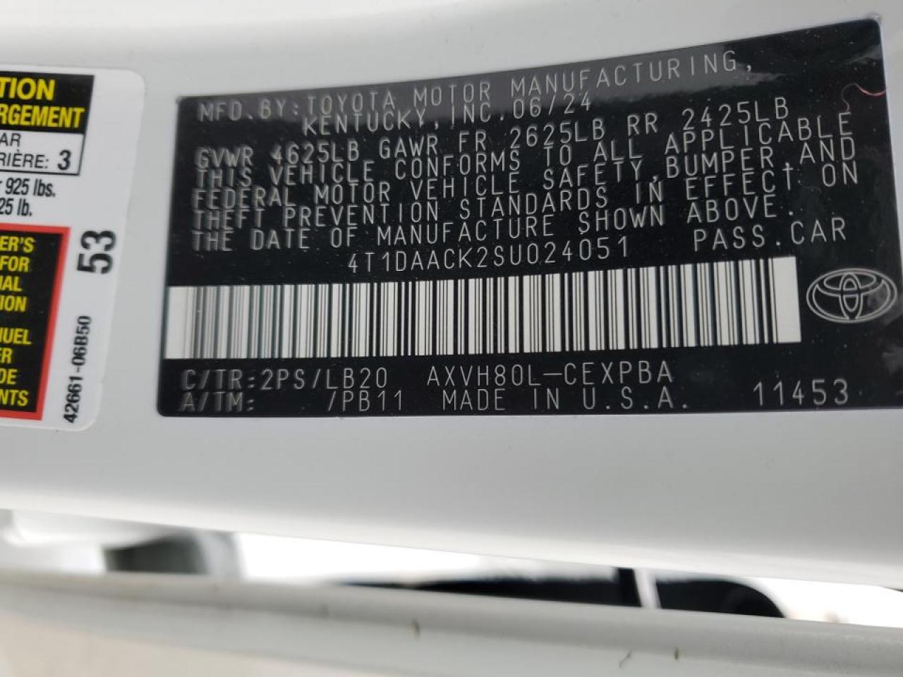 2025 TOYOTA CAMRY XSE photo 12