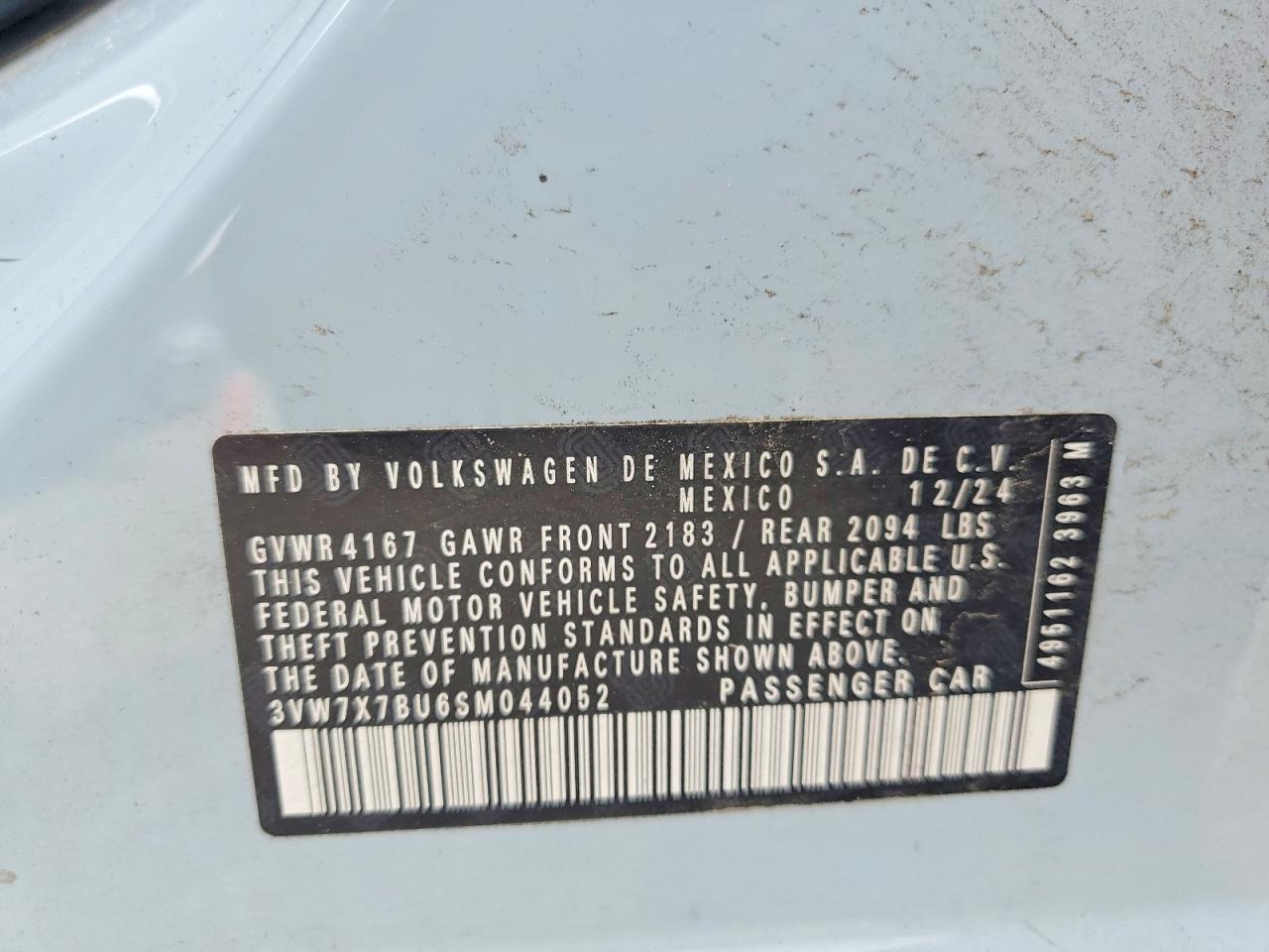2025 VOLKSWAGEN JETTA SE photo 12