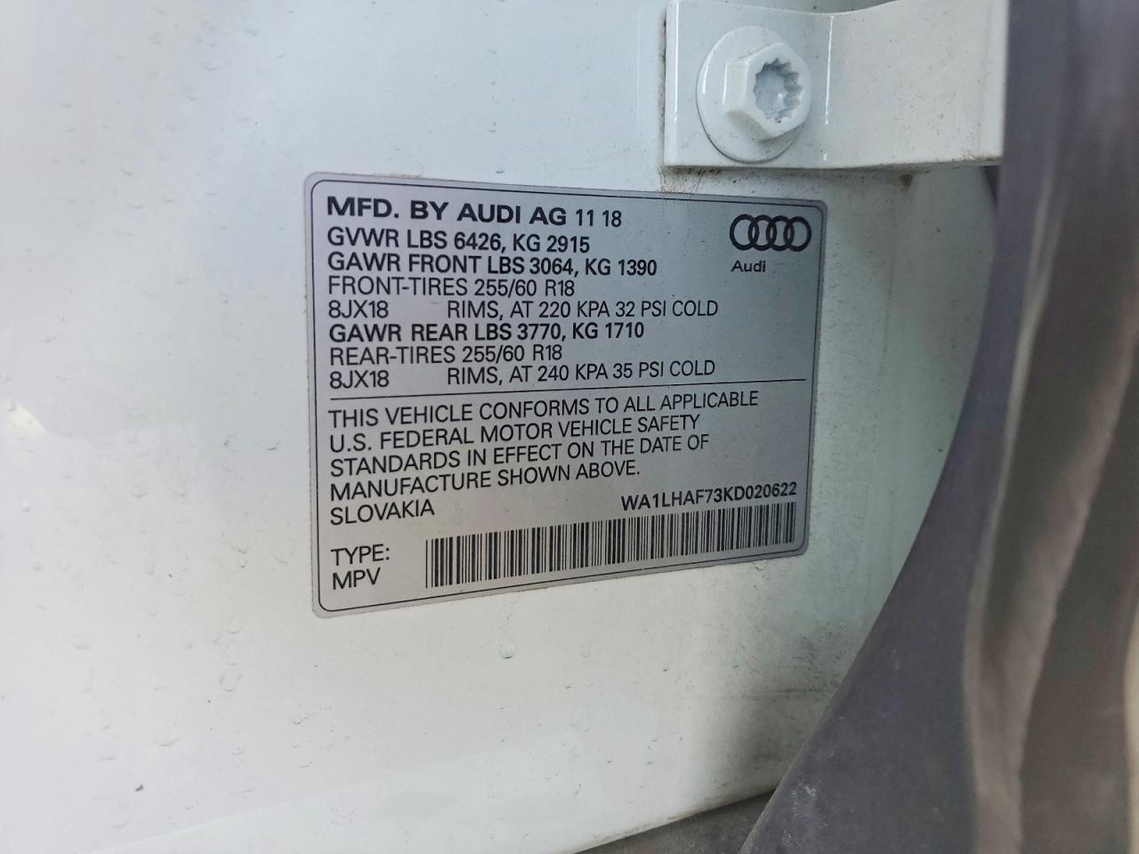 2019 AUDI Q7 photo 49